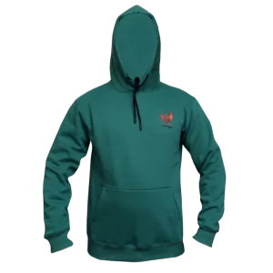 Evergreen ember hoodie front